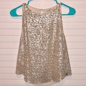 abercrombie & fitch sparkly women’s top
